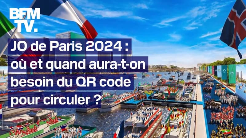 JO 2024: où et quand aura-t-on besoin d'un QR Code pour circuler dans Paris?