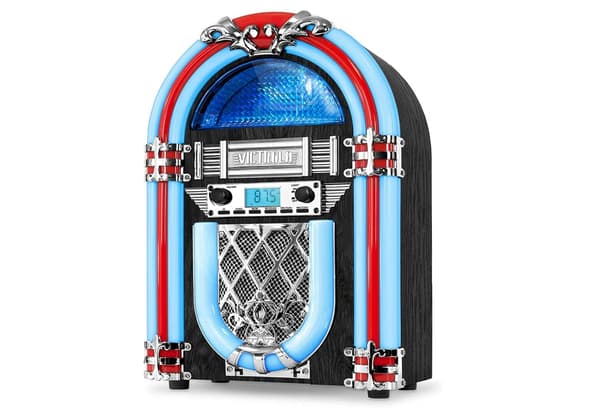 Victrola Nostalgic Wood Countertop Jukebox Victrola Nostalgic Wood Countertop Jukebox