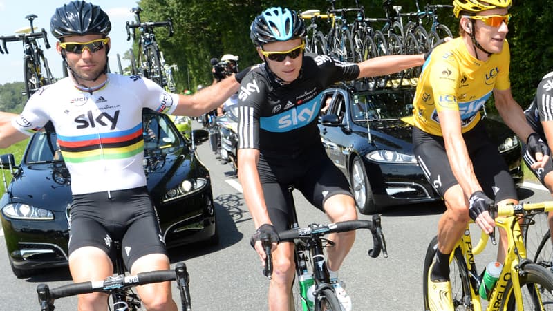 Cavendish, Froome et Wiggins