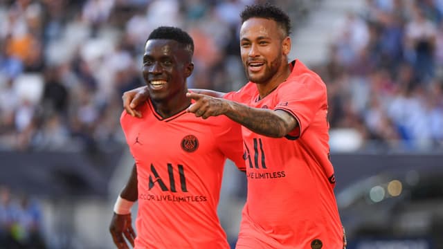 Gueye et Neymar - Paris-SG