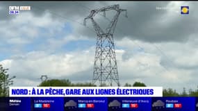 Les pêcheurs nordistes invités à la prudence face aux lignes électriques