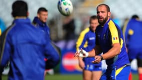 Valentin Ursache a troqué son maillot d'Oyonnax contre celui de la sélection roumaine.