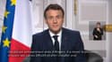 Emmanuel Macron lors de ses voeux aux Français ce jeudi 31 décembre 2020.