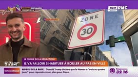 Il va falloir s'habituer à rouler au pas en ville