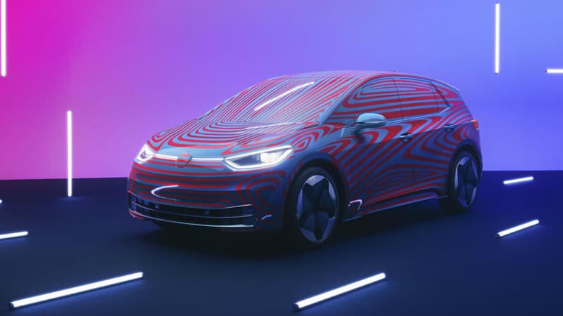 Volkswagen a déjà enregistré 10.000 réservations pour l'ID.3., sa toute dernière voiture électrique.