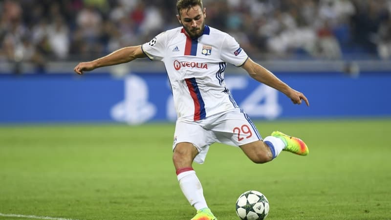 Lucas Tousart a été titularisé à dix reprises avec l'OL cette saison en Ligue 1.