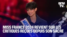 "Je préfère les ignorer": Miss France 2024 réagit aux critiques sur son physique depuis son élection