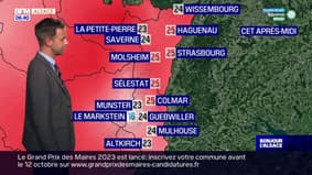 Météo Alsace: un ciel chargé et pluvieux avec des risques d'orages, 23°C à Altkirch et 25°C à Haguenau