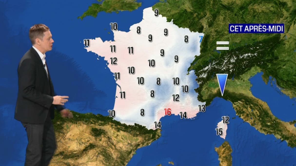 Les températures pour ce dimanche 5 février 2023 