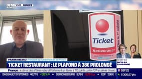 Frank Delvau (Umih Paris-IDF) : Ticket restaurant, le plafond à 38 euros prolongé - 23/02