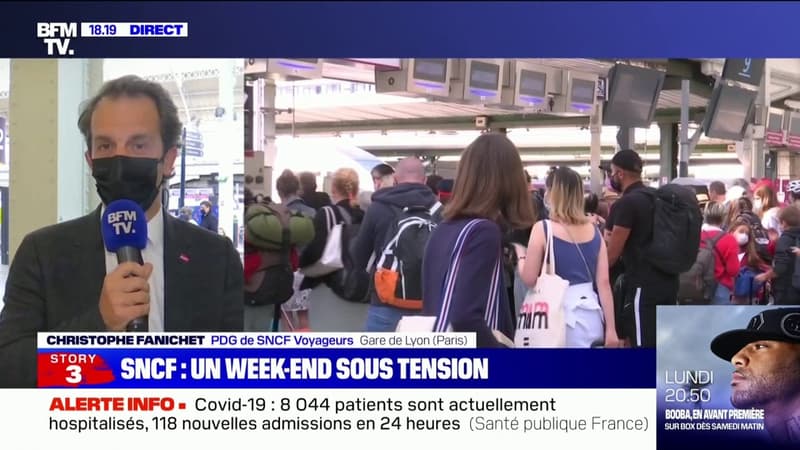 Le PDG de SNCF Voyageurs assure que "tous les trains circulent ce week-end" et qu'aucun "autre préavis de grève n'est déposé"