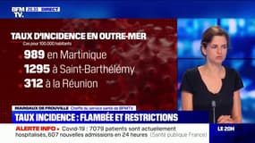 Covid-19: les taux d'incidence flambent partout en France