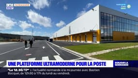 Seine-Maritime: une plateforme ultramoderne pour le tri des colis