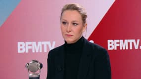 Marion Maréchal le 15 décembre sur le plateau de RMC/BFMTV