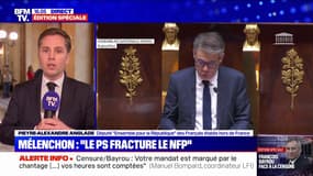 Refus du PS de voter la censure: "Je salue la décision d'Olivier Faure", réagit Pieyre-Alexandre Anglade (Ensemble)
