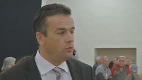 Laurent Lopez, le candidat du Front national, aux cantonales de Brignoles dans le Var