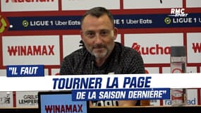 Lens : "On n'a pas tourné la page de la saison dernière" alerte Franck Haise