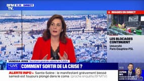 "Ce n'est pas une main tendue, mais une petite claque": Vanessa Jereb (Unsa) réagit aux propos d'Élisabeth Borne