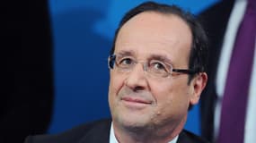 François Hollande, sourire aux lèvres, le 4 mars dernier.