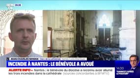 Jean-Charles Nowak (clerc de la cathédrale de Nantes): "Ni moi, ni personne n'aurions pensé que ce bénévole ferait une chose pareille"