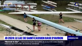 JO 2024: un centre d'entraînement d'aviron inauguré au lac de Saint-Cassien