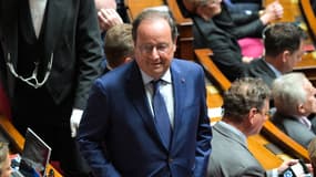 L'ancien président de la République et aujourd'hui député PS de la Corrèze, François Hollande, le 18 juillet 2024 à l'Assemblée nationale (photo d'illustration).