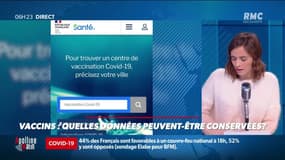 Vaccin: quelles données peuvent être conservées ?