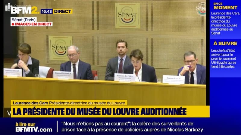 "Ce drame a profondÃ©ment choquÃ©": la prÃ©sidente-directrice du musÃ©e du Louvre...