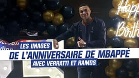 PSG : Les images de l'anniversaire de Mbappé avec Verratti et Ramos