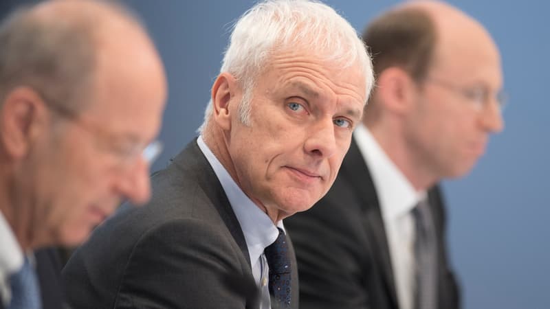 Matthias Müller, actuel PDG du groupe Volkswagen pourrait empocher 45 millions d'euros en cas de départ. (image d'illustration)