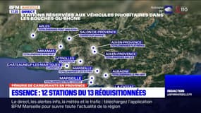 Pénurie de carburant: 12 stations des Bouches-du-Rhône réquisitionnées