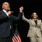 Joe Biden et Kamala Harris lors de leur premier meeting comme le 15 août 2024 dans le Maryland