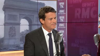 Manuel Valls sur BFMTV-RMC le 30 octobre.