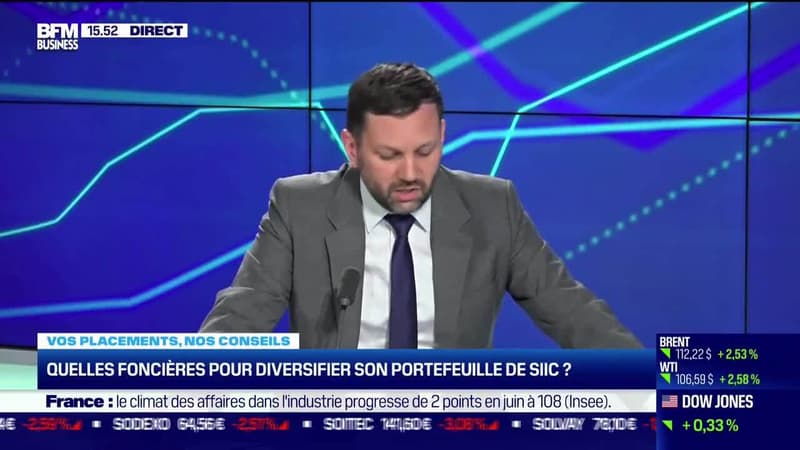 Guillaume Bayre (BFM Bourse) : Quelles foncières pour diversifier son portefeuille de SIC ? - 23/06