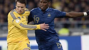 Paul Pogba face à l'Ukraine