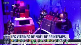 Découvrez en avant-première les vitrines de Noël du Printemps Haussmann