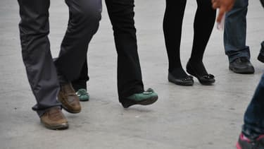 Les équipes, constituées de 4 collègues, vont devoir se bouger un maxiumum pour remporter le challenge Be walk.