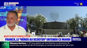 Attentat de Nice: Franck Terrier, le "héros au scooter", entendu ce mardi lors du procès