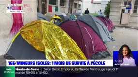 Paris: 400 mineurs isolés dorment dans une école désaffectée du 16e arrondissement depuis un mois