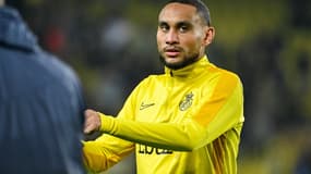 Loïc Lapoussin, joueur de l'Union Saint-Gilloise, le 14 mars 2024.
