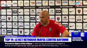 Top 14: le RCT retrouve le stade Mayol contre Bayonne