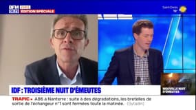 "Il faut que les choses changent": Stéphane Troussel constate un "problème dans les relations entre citoyens et police" après la mort de Nahel
