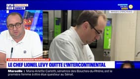 "Prendre du temps pour moi": le chef étoilé Lionel Levy explique pourquoi il quitte l'Intercontinental