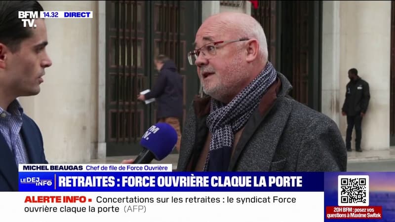 Retraites : Force Ouvrière claque la porte