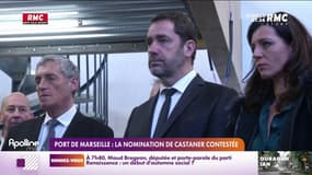 Port de Marseille: la nomination de Castaner contestée