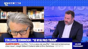 Gilbert Collard, rallié à Eric Zemmour: "Marine Le Pen est la bienvenue chez nous"