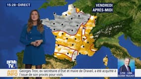 La météo pour ce vendredi 16 novembre 2018