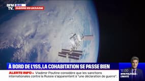 Guerre en Ukraine: comment cohabitent Russes et Occidentaux dans l'ISS ?