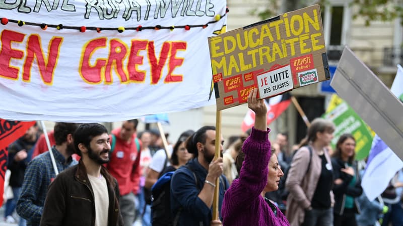 Manifestation à Paris, mobilisation dans le primaire: à quoi s'attendre pour la grève des enseignants ce jeudi?