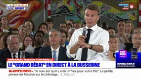 Marseille: Emmanuel Macron répond aux premières questions des Marseillais